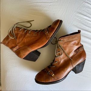OTBT Floyd Leather Brown Boots